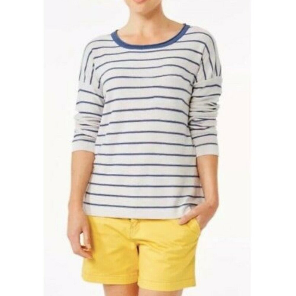 NWT Royal Robbins Calaveras Crew Striped Sweater - L